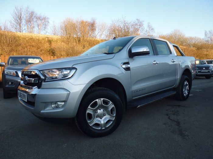 Ford Ranger Pick Up Double Cab Limited 2 2.2 TDCi Four Wheel Drive Diesel Silver