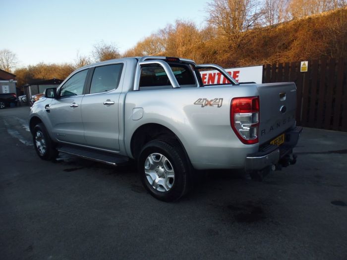 Ford Ranger Pick Up Double Cab Limited 2 2.2 TDCi Four Wheel Drive Diesel Silver