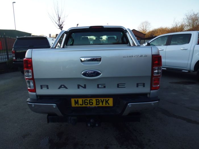 Ford Ranger Pick Up Double Cab Limited 2 2.2 TDCi Four Wheel Drive Diesel Silver