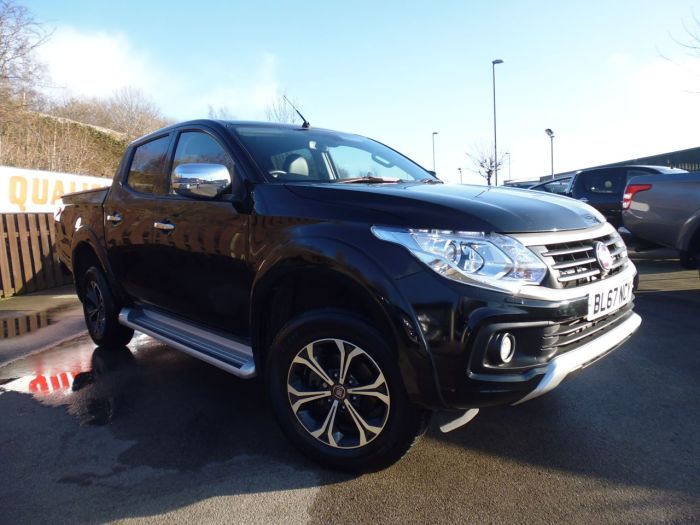 Fiat Fullback 2.4 180hp LX Double Cab Pick Up Four Wheel Drive Diesel Black