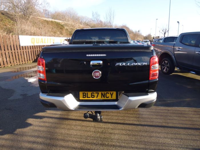 Fiat Fullback 2.4 180hp LX Double Cab Pick Up Four Wheel Drive Diesel Black