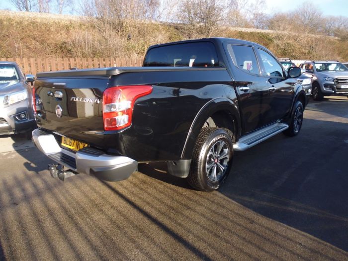 Fiat Fullback 2.4 180hp LX Double Cab Pick Up Four Wheel Drive Diesel Black