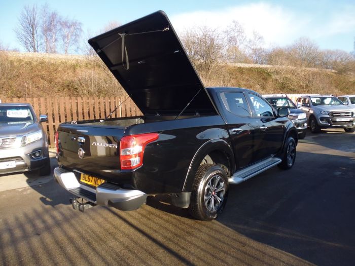 Fiat Fullback 2.4 180hp LX Double Cab Pick Up Four Wheel Drive Diesel Black