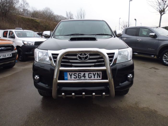 Toyota Hilux Invincible D/Cab Pick Up 3.0 D-4D 4WD 171 Four Wheel Drive Diesel Black