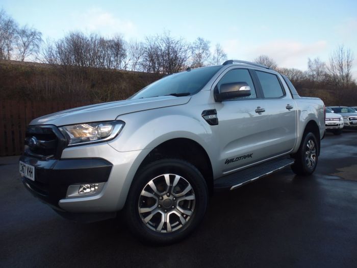 Ford Ranger 3.2 RANGER WILDTRAK 4X4 TDCI Four Wheel Drive Diesel Silver