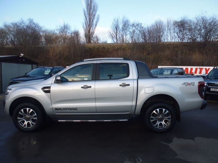 Ford Ranger 3.2 RANGER WILDTRAK 4X4 TDCI Four Wheel Drive Diesel Silver