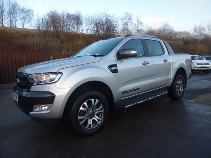 Ford Ranger 3.2 RANGER WILDTRAK 4X4 TDCI Four Wheel Drive Diesel Silver