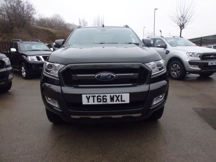 Ford Ranger 3.2 RANGER WILDTRAK 4X4 TDCI Four Wheel Drive Diesel Black