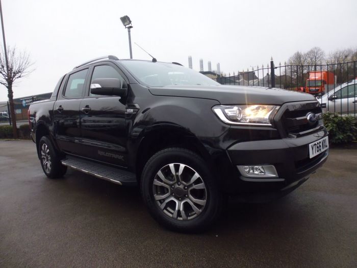 Ford Ranger 3.2 RANGER WILDTRAK 4X4 TDCI Four Wheel Drive Diesel Black