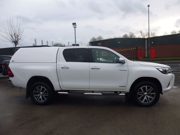 Toyota Hilux Invincible D/Cab Pick Up 2.4 D-4D Auto Four Wheel Drive Diesel White
