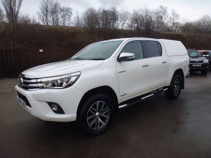 Toyota Hilux Invincible D/Cab Pick Up 2.4 D-4D Auto Four Wheel Drive Diesel White