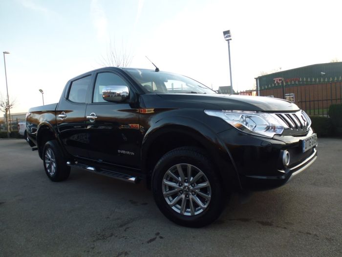 Mitsubishi L200 2.4 Double Cab DI-D 178 Barbarian 4WD Four Wheel Drive Diesel Black