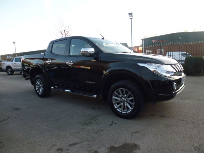 Mitsubishi L200 2.4 Double Cab DI-D 178 Barbarian 4WD Four Wheel Drive Diesel Black