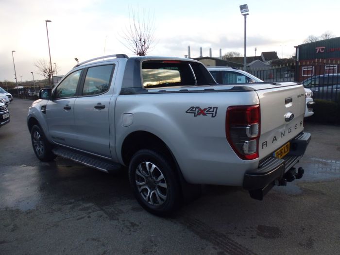Ford Ranger Pick Up Double Cab Wildtrak 3.2 TDCi 200 Four Wheel Drive Diesel Silver