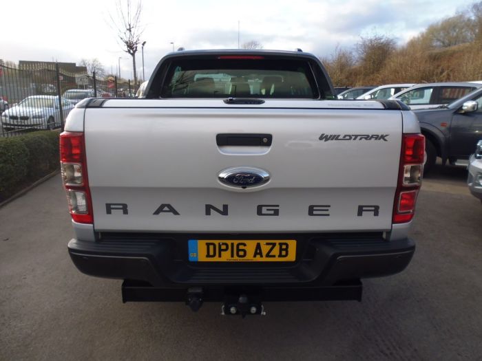 Ford Ranger Pick Up Double Cab Wildtrak 3.2 TDCi 200 Four Wheel Drive Diesel Silver