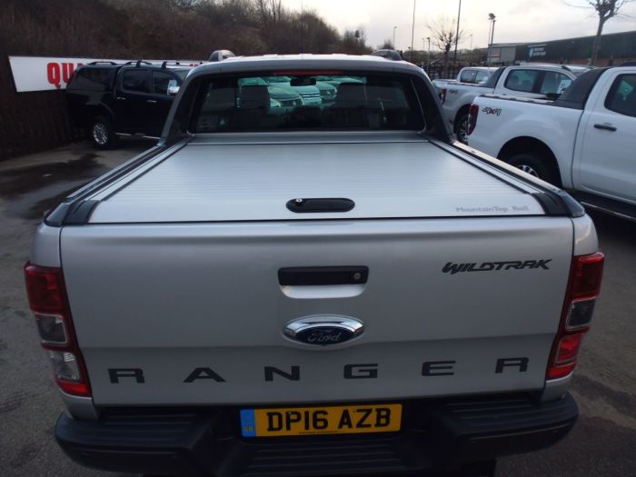 Ford Ranger Pick Up Double Cab Wildtrak 3.2 TDCi 200 Four Wheel Drive Diesel Silver