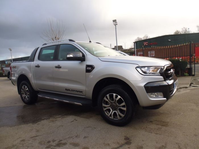 Ford Ranger Pick Up Double Cab Wildtrak 3.2 TDCi 200 Four Wheel Drive Diesel Silver