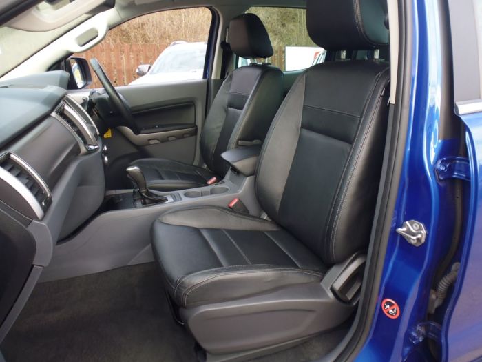 Ford Ranger Pick Up Double Cab Limited 2 2.2 TDCi Auto Four Wheel Drive Diesel Blue