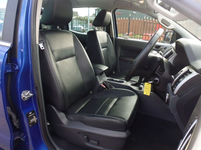Ford Ranger Pick Up Double Cab Limited 2 2.2 TDCi Auto Four Wheel Drive Diesel Blue
