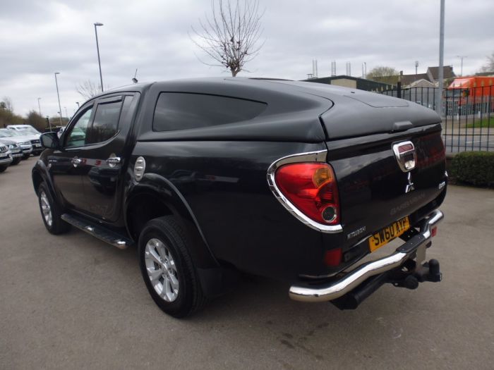 Mitsubishi L200 2.5 Double Cab DI-D Barbarian 4WD Auto 176Bhp Pick Up Diesel Black