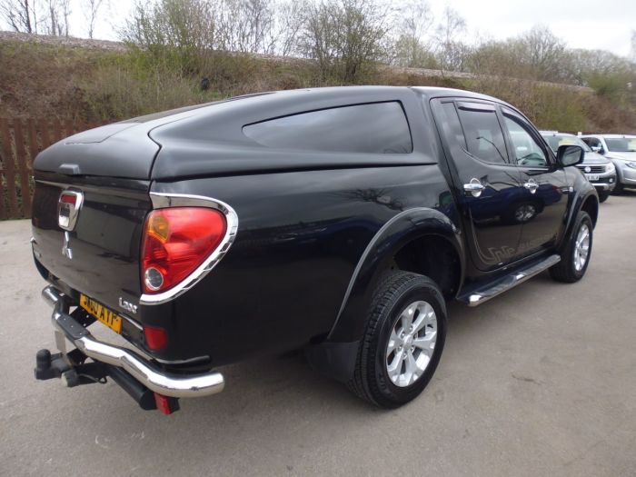 Mitsubishi L200 2.5 Double Cab DI-D Barbarian 4WD Auto 176Bhp Pick Up Diesel Black