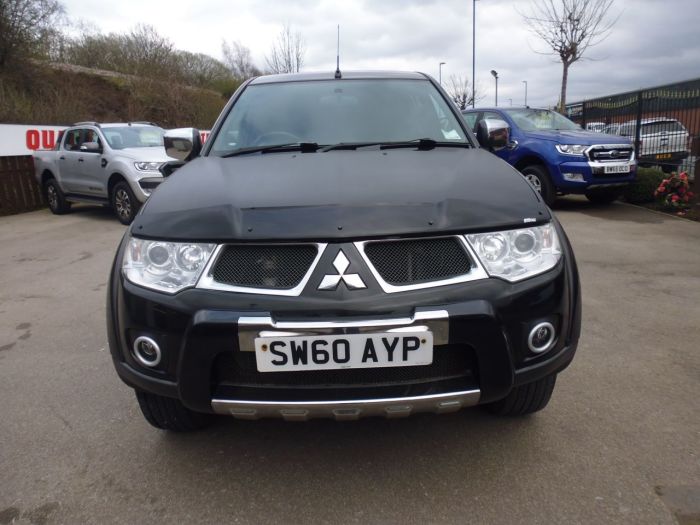 Mitsubishi L200 2.5 Double Cab DI-D Barbarian 4WD Auto 176Bhp Pick Up Diesel Black