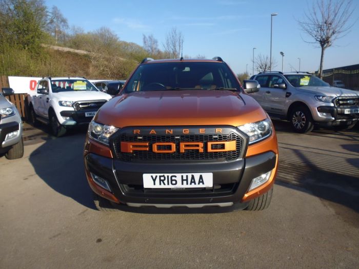 Ford Ranger Pick Up Double Cab Wildtrak 3.2 TDCi 200 Auto Pick Up Diesel Orange