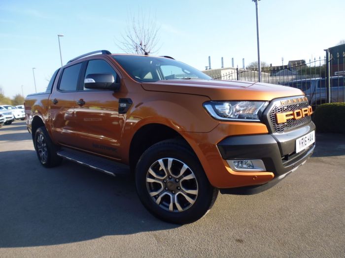 Ford Ranger Pick Up Double Cab Wildtrak 3.2 TDCi 200 Auto Pick Up Diesel Orange