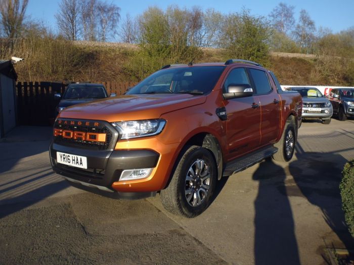 Ford Ranger Pick Up Double Cab Wildtrak 3.2 TDCi 200 Auto Pick Up Diesel Orange