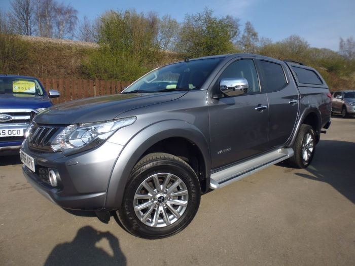 Mitsubishi L200 2.4 Double Cab DI-D 178 Warrior 4WD Auto Four Wheel Drive Diesel Grey
