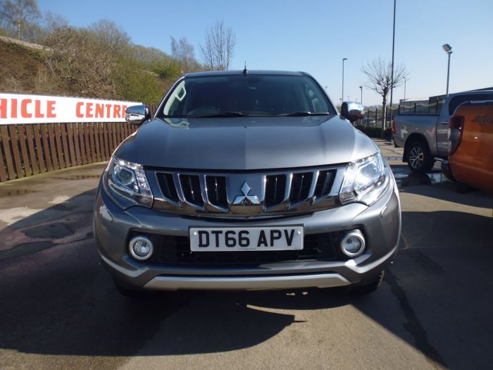 Mitsubishi L200 2.4 Double Cab DI-D 178 Warrior 4WD Auto Four Wheel Drive Diesel Grey