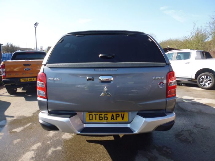 Mitsubishi L200 2.4 Double Cab DI-D 178 Warrior 4WD Auto Four Wheel Drive Diesel Grey