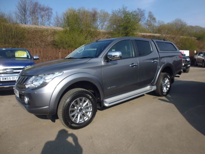 Mitsubishi L200 2.4 Double Cab DI-D 178 Warrior 4WD Auto Four Wheel Drive Diesel Grey