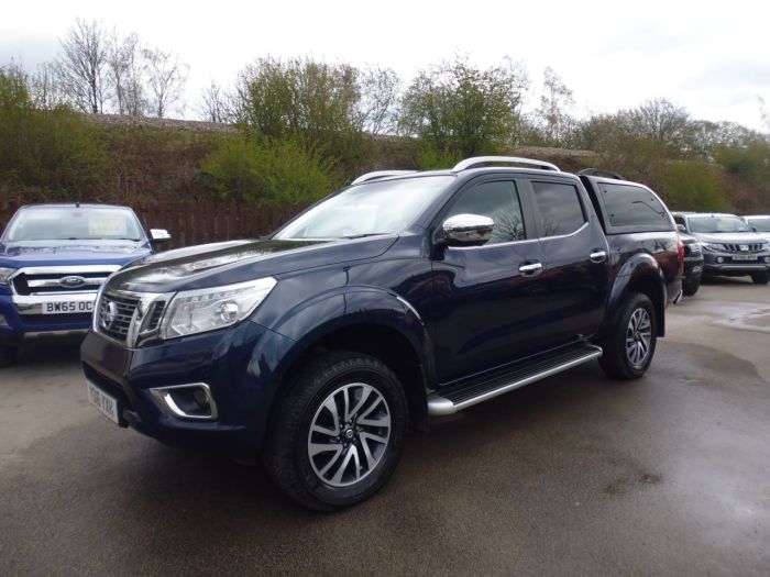 Nissan Navara Double Cab Pick Up Tekna 2.3dCi 190 4WD Pick Up Diesel Blue