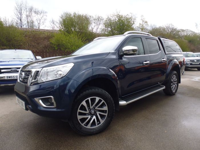 Nissan Navara Double Cab Pick Up Tekna 2.3dCi 190 4WD Pick Up Diesel Blue