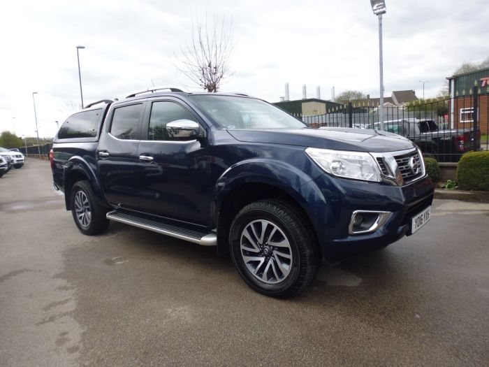 Nissan Navara Double Cab Pick Up Tekna 2.3dCi 190 4WD Pick Up Diesel Blue
