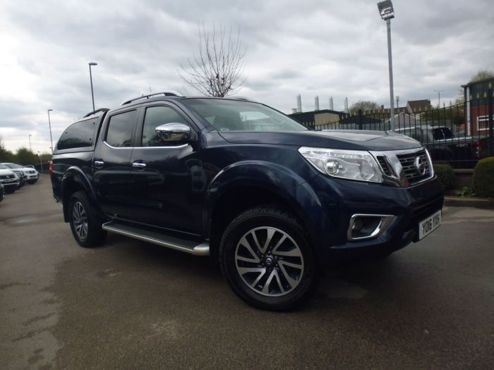Nissan Navara Double Cab Pick Up Tekna 2.3dCi 190 4WD Pick Up Diesel Blue