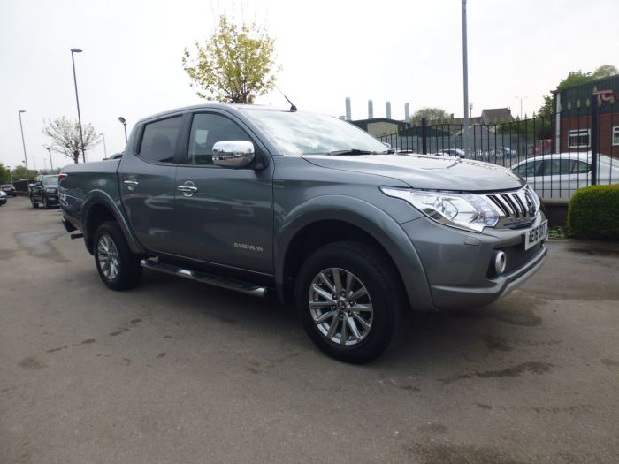 Mitsubishi L200 2.4 Double Cab DI-D 178 Barbarian 4WD Pick Up Diesel Grey