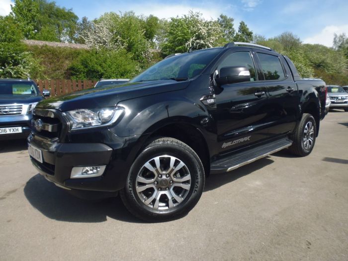Ford Ranger Pick Up Double Cab Wildtrak 3.2 TDCi 200 Auto Pick Up Diesel Black