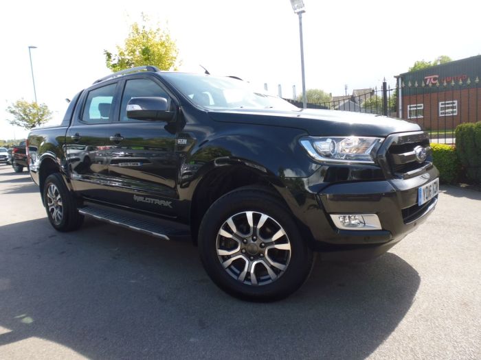 Ford Ranger Pick Up Double Cab Wildtrak 3.2 TDCi 200 Auto Pick Up Diesel Black