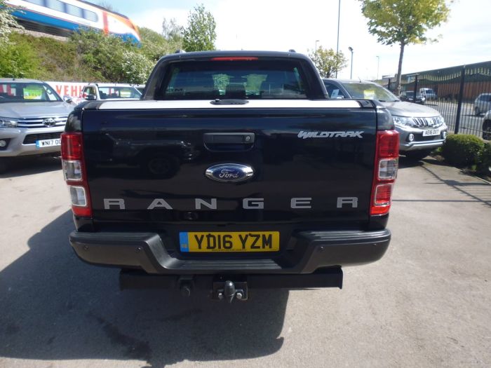 Ford Ranger Pick Up Double Cab Wildtrak 3.2 TDCi 200 Auto Pick Up Diesel Black
