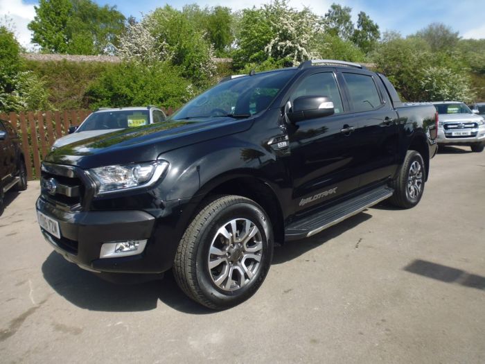 Ford Ranger Pick Up Double Cab Wildtrak 3.2 TDCi 200 Auto Pick Up Diesel Black
