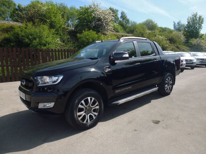 Ford Ranger Pick Up Double Cab Wildtrak 3.2 TDCi 200 Auto Pick Up Diesel Black