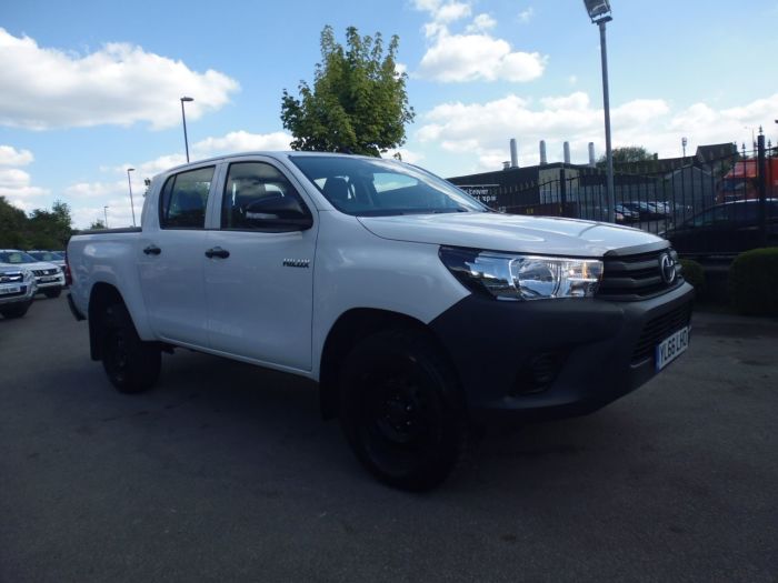Toyota Hilux Active D/Cab Pick Up 2.4 D-4D Four Wheel Drive Diesel White