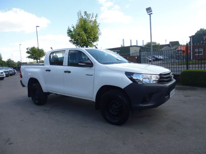 Toyota Hilux Active D/Cab Pick Up 2.4 D-4D Four Wheel Drive Diesel White