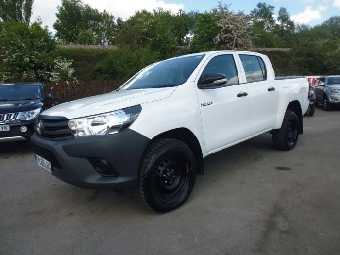 Toyota Hilux Active D/Cab Pick Up 2.4 D-4D Four Wheel Drive Diesel White