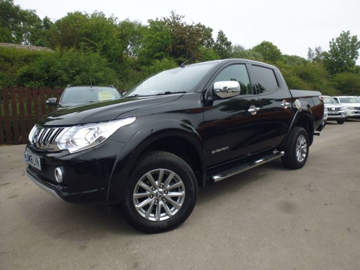 Mitsubishi L200 2.4 Double Cab DI-D 178 Barbarian 4WD Auto Pick Up Diesel Black