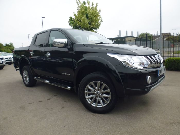 Mitsubishi L200 2.4 Double Cab DI-D 178 Barbarian 4WD Auto Pick Up Diesel Black