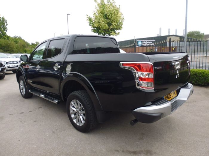 Mitsubishi L200 2.4 Double Cab DI-D 178 Barbarian 4WD Auto Pick Up Diesel Black