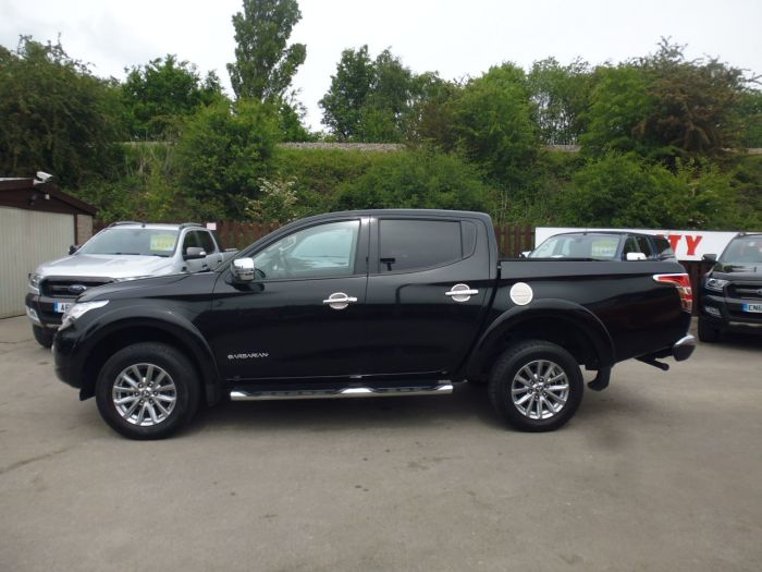 Mitsubishi L200 2.4 Double Cab DI-D 178 Barbarian 4WD Auto Pick Up Diesel Black